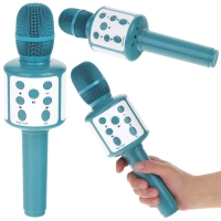 Mikrofon dla Dzieci Bezprzewodowy Karaoke Zabawka Głośnik Bluetooth USB