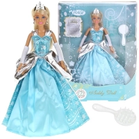 Lalka Anlily Lodowa Księżniczka Elza w Sukni Balowej Królowa Śniegu