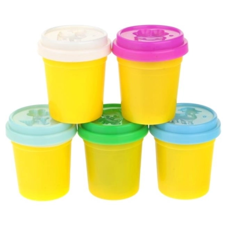 Ciastolina Masa Plastyczna Zestaw Kreatywny Artysta Plasto Dentysta 5 Tub-121100