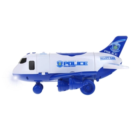 Samolot Policyjny z Napędem Policja Dźwięki 2 Auta-135361