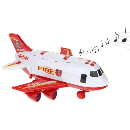 Samolot z Napędem Straż Pożarna Dźwięki 2 Pojazdy-135376