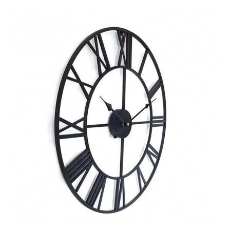 Zegar Ścienny 40cm Metalowy Vintage Rzymski Loft-153317