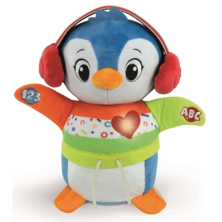 Clementoni Edukacyjny Pingwin Tańczący Pluszak 50717-153397