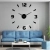 Zegar Przyklejany Nowoczesny Na Ścianę 3D Cichy 120 cm Czarny Ścienny-154062