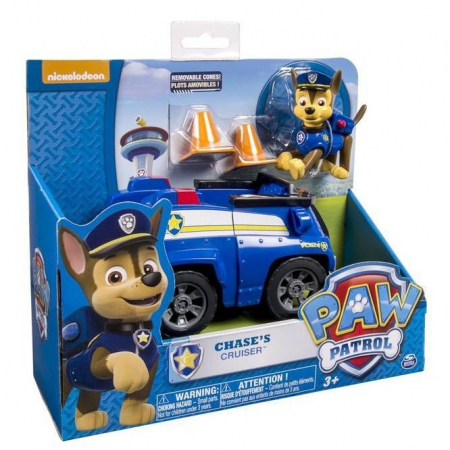 Psi Patrol Policyjny Radiowóz Figurka Chase-27676