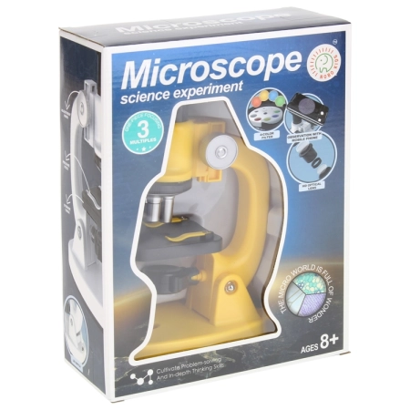 Mikroskop Naukowy Zestaw Małego Badacza Akcesoria