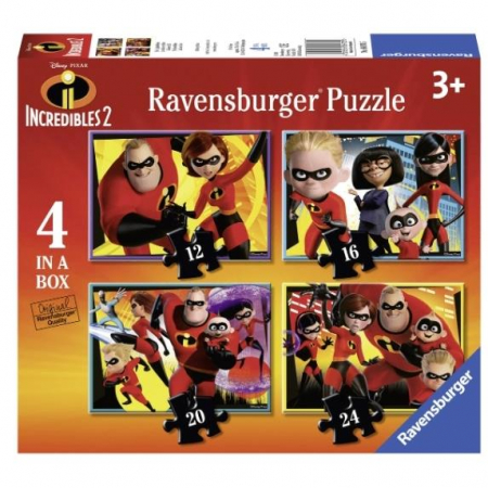 Ravensburger Puzzle 4w1 Iniemamocni 2 069705-44974