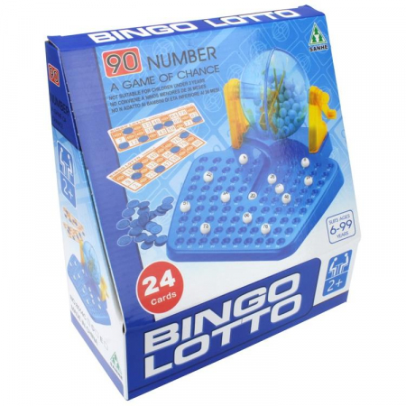 Bingo Lotto Loteria Maszyna Losująca Gra Rodzinna-51172