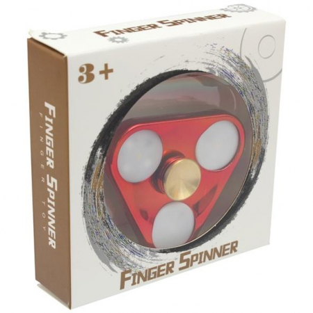 Aluminiowy Fidget Spinner Hand Spiner Świecący-51591