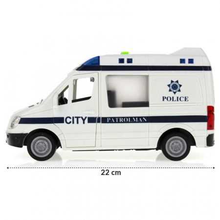 Policja Radiowóz Policyjny Światła Dźwięk Napęd-53558