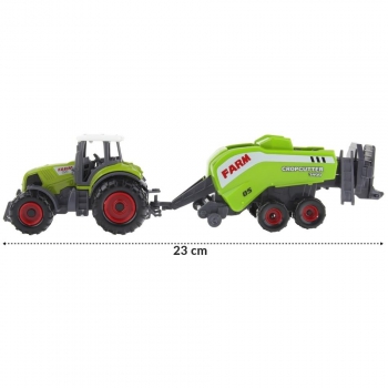 Maszyny Rolnicze Traktor z Prasą do Słomy Siana-54203