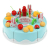 Niebieski Tort Urodzinowy do Krojenia Kuchnia 75el-54511