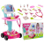 Różowy Wózek Lekarski dla Dzieci Zestaw Lekarza-54538