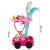 Różowy Wózek Lekarski dla Dzieci Zestaw Lekarza-54541