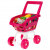 Różowy Wózek Sklepowy Zakupy Koszyk Warzywa Owoce-54564