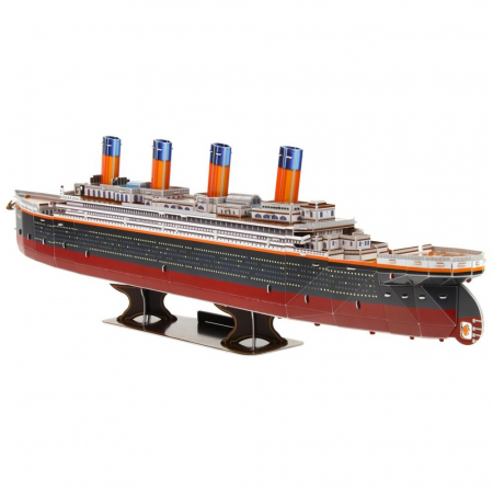 Puzzle Przestrzenne 3D Titanic 116 Elementów-55010