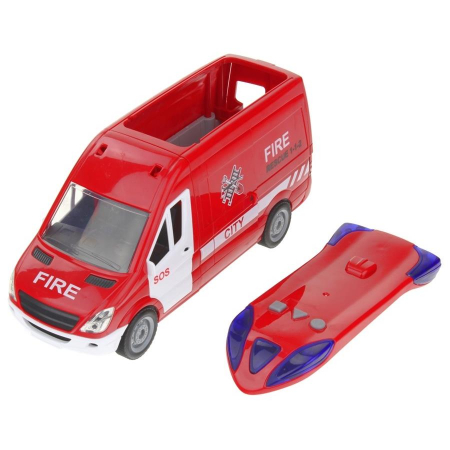 Wóz Strażacki Straż Pożarna Auto Van Dźwięki-55168