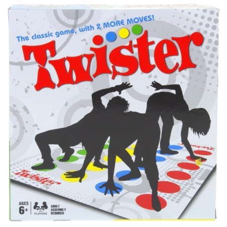 Rodzinna Gra Zręcznościowa Twister Mata Tarcza-55500