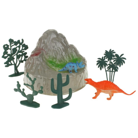 Dinozaury Figurki Zestaw 26 szt. Zwierzęta w Tubie-56271
