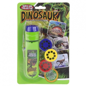 Latarka Projektor 24 Slajdy Dinozaury Zwierzęta-56329