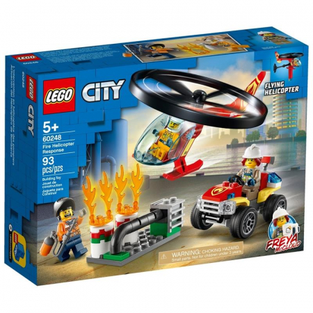 Lego City Helikopter Strażacki Leci na Ratunek-57725