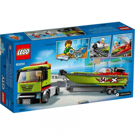 Lego City Transporter Łodzi Wyścigowej 60254-57788