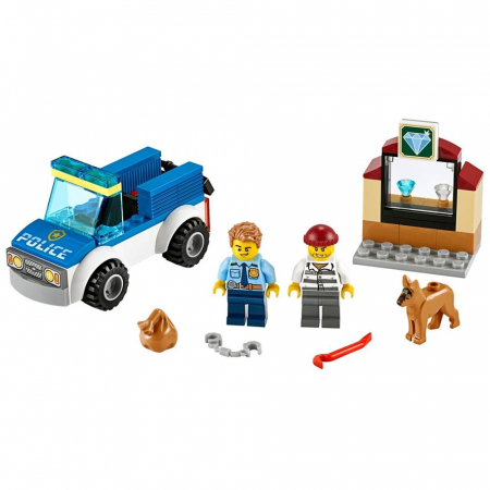 Klocki Lego City Oddział Policyjny z Psem 60241-57838