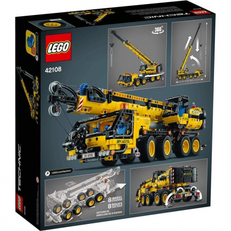 Klocki Lego Technic Żuraw Samochodowy 42108-58084