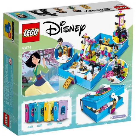 Lego Princess Książka z Przygodami Mulan 43174-58429