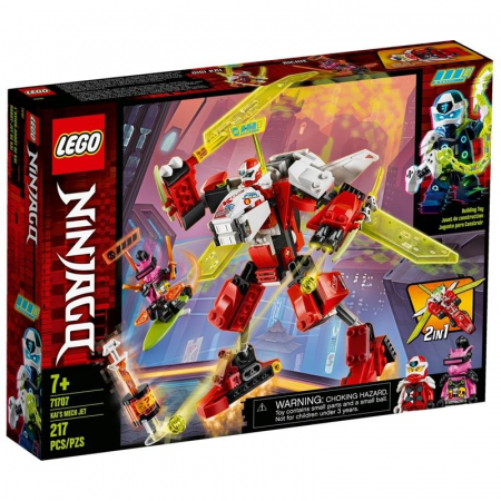 Klocki Lego Ninjago Robot Odrzutowiec Kaia 71707
