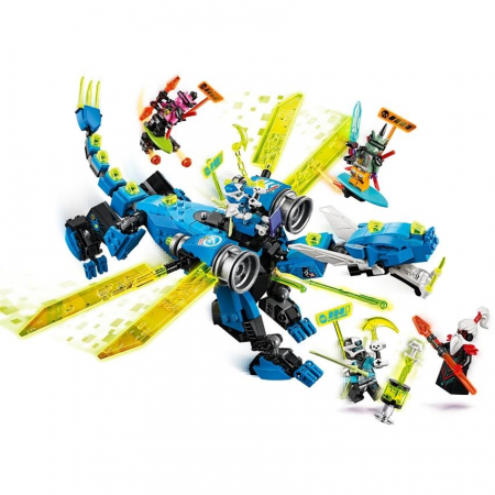 Klocki Lego Ninjago Cybersmok Jaya 71711-58617
