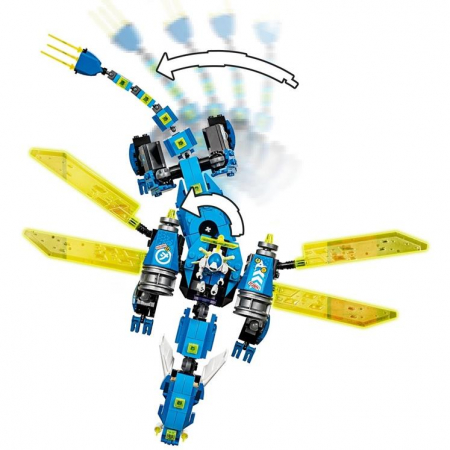 Klocki Lego Ninjago Cybersmok Jaya 71711-58620