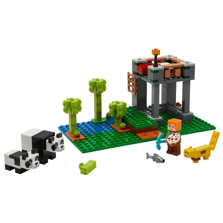 Klocki Lego Minecraft Żłobek dla Pand 21158-58669