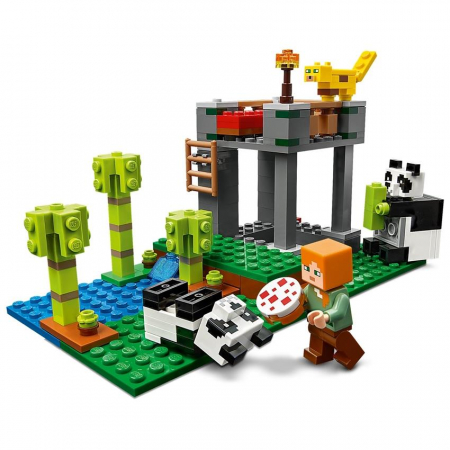 Klocki Lego Minecraft Żłobek dla Pand 21158-58670