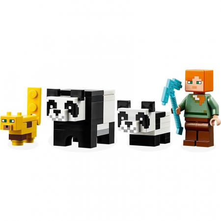 Klocki Lego Minecraft Żłobek dla Pand 21158-58672