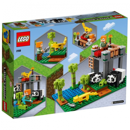 Klocki Lego Minecraft Żłobek dla Pand 21158-58676