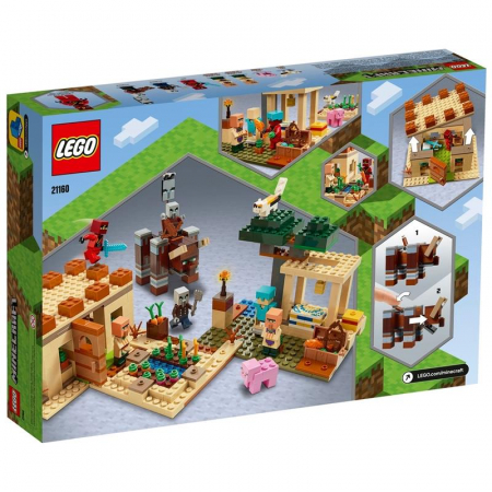 Klocki Lego Minecraft Najazd Złosadników 21160-58708
