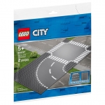 Klocki Lego City Zakręt i Skrzyżowanie 60237