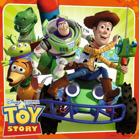 Ravensburger Puzzle 3x49 Toy Story Historia 080380-59354