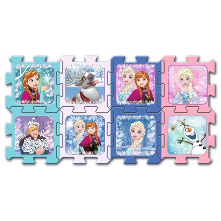 Trefl Puzzle Piankowe Układanka Mata Frozen 60916-59553