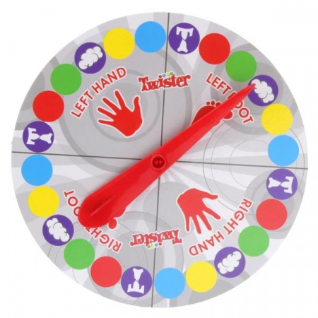 Rodzinna Gra Zręcznościowa Twister Mata Tarcza-59981