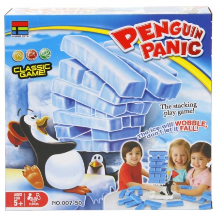 Jenga Wieża Panika Pingwinów Gra Zręcznościowa-60043
