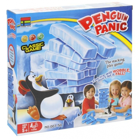 Jenga Wieża Panika Pingwinów Gra Zręcznościowa-60044