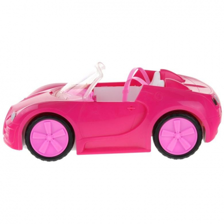 Samochód Cabriolet dla Lalek Różowy Lalka Barbie-60282