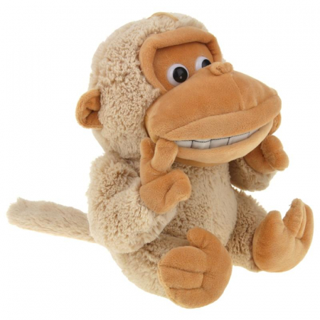 Maskotka Pluszowa Małpa Małpka z Dźwiękiem 25 cm