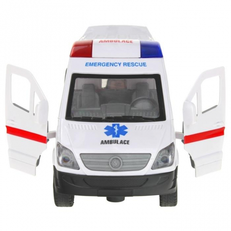 Ambulans Zdalnie Sterowany Karetka Światło Dźwięk -60616