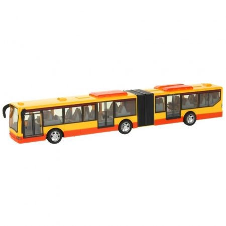 Autobus Przegubowy Zdalnie Sterowany RC pomarańcz-60796