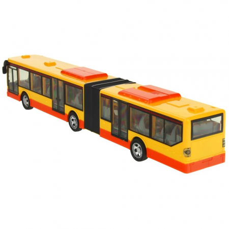 Autobus Przegubowy Zdalnie Sterowany RC pomarańcz-60800