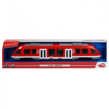 Dickie Toys Pociąg City Train 44cm Otwierane Drzwi-61062