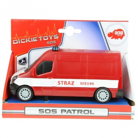 Dickie SOS Patrol Wóz Strażacki Ratunkowy 15 cm-61043